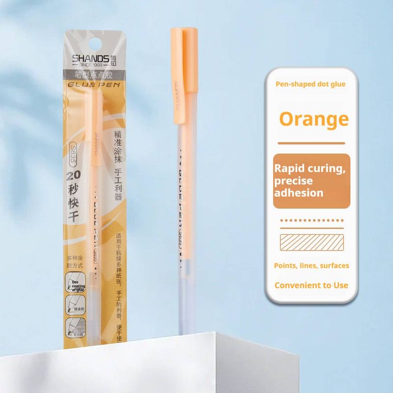 Conjunto de canetas de cola infantil atóxicas para artesanato, scrapbooking e projetos escolares – 6 cores vibrantes, seguras e fáceis de usar (1,2 g por caneta)_voghion.com