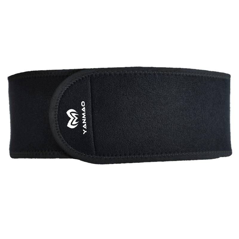 Professional Dance & Fitness Waist Belt - Adjustable Support For Dance, Martial Arts & Workouts - Breathable Nylon & SBR (Black, L/XL)_voghion.com