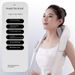 Rechargeable Neck And Shoulder Massager With Heat Therapy - 6D Kneading, 3-Speed Adjustable, Infrared Relief For Muscle Relaxation_voghion.com