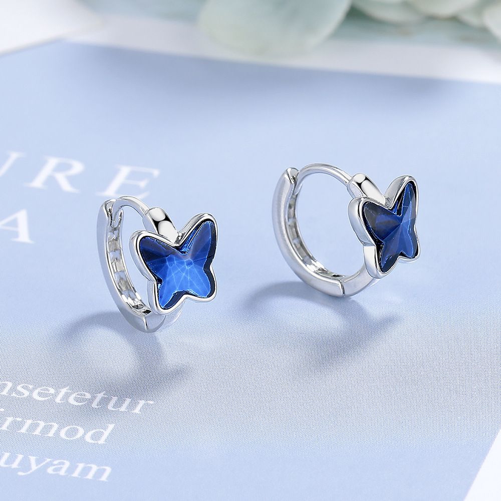 Orecchini a farfalla, gioielli da donna, stile di nicchia, clip per orecchini, accessori di moda molto venduti_voghion.com