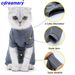 Postoperative Kleidung für Haustiere, Katzenentwöhnungskleidung aus Baumwolle, Erholungsanzug für Katzenoperationen, warmer Winter, Anti-Leck-Operation nach der Genesung_voghion.com