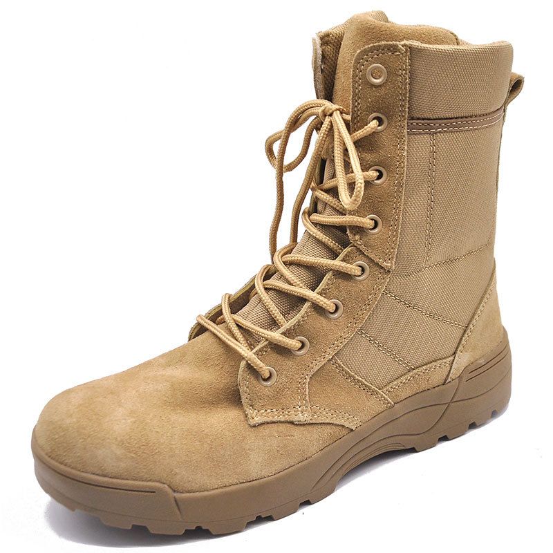 Combat Desert kõrge säärega taktikalised täissuuruses liivasaapad_voghion.com