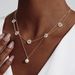 New Pearl Flower Pendant Necklace With Layered Beads And Collarbone Chain, Elegant Small Fragrance Series_voghion.com