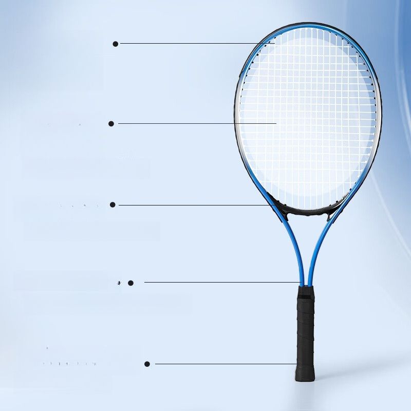 Racchetta da tennis per giocatore singolo, in lega di alluminio, 4 m, in gomma, resistente, ad alta elasticità, base resistente all'usura, per adulti e bambini_voghion.com
