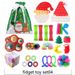 Serie Natalizia Set Antistress Giocattoli Fidget Giocattoli Educativi per Bambini_voghion.com