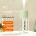 Tragbarer USB-Luftbefeuchter, Mini-Luftbefeuchter mit großem Sprühnebel für Auto/Zuhause/Büro, Studentenwohnheim, EU-zertifiziert_voghion.com