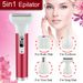 5 In1 Frauen Epilierer Weibliche Augenbraue Trimmer Lady Shaver Für Haar Entfernung Rasieren_voghion.com