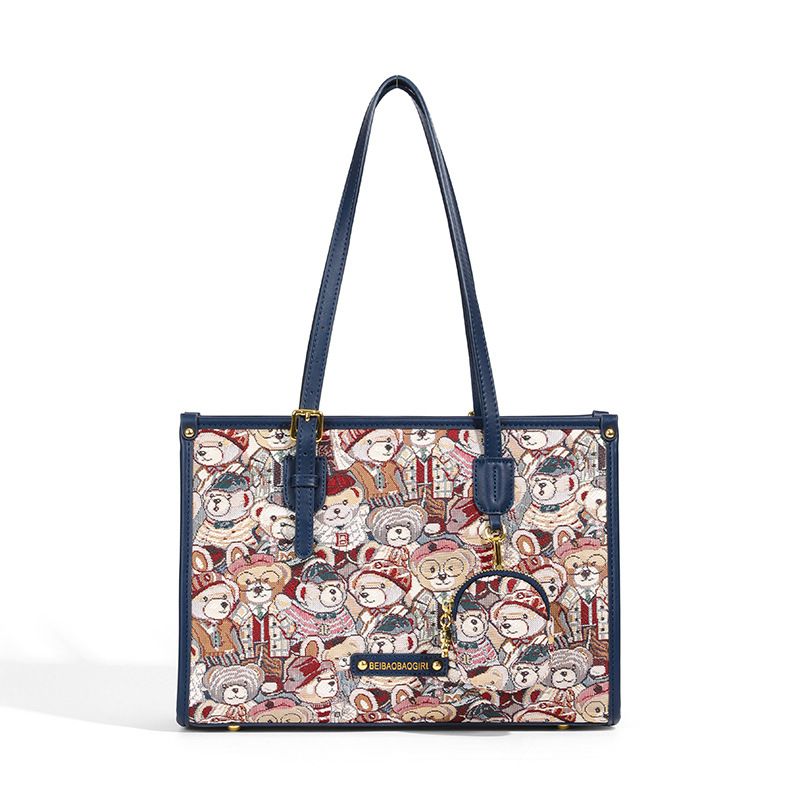 Borsa da donna, borsa di origine, fabbrica, estate, nuova, grande capacità, borsa tote, per uscire al lavoro, borsa da ascella, moda, tutto abbinato_voghion.com