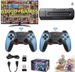 X2 Wireless Retro Gaming Console For TV - 4K HD Dual Player Arcade System With 64GB Memory, HDMI & 2 Wireless Controllers_voghion.com