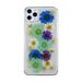 Geeignet für 13pro Max/iPhone 12Mini/XR Tropfkleber Glitzerpulver Trockenblumenfarbene Chrysanthemen-Telefonhülle_voghion.com