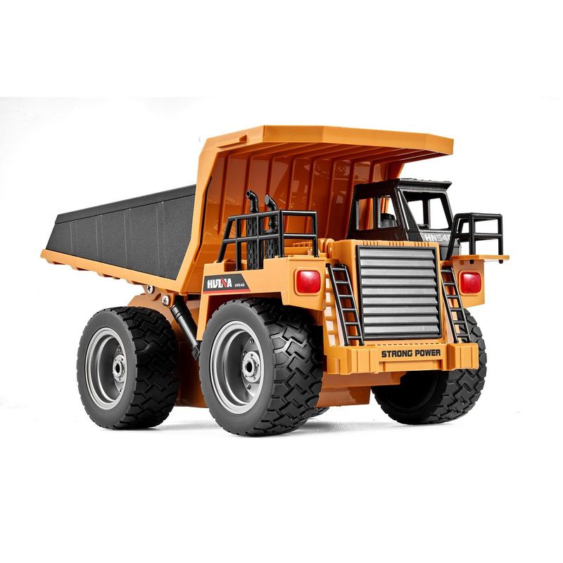 Christmas Gift! VEVOR RC Remote Control Dump Truck Toy Construction Vehicle Toy 9CH 1:18 Scale_voghion.com