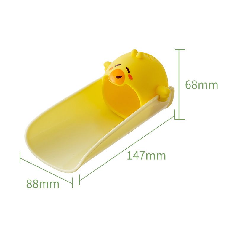 Cartoon Faucet Extender Baby Hand Washing, Silicone Splash Protector For Cute Children's Universal Mouthpiece Extension_voghion.com