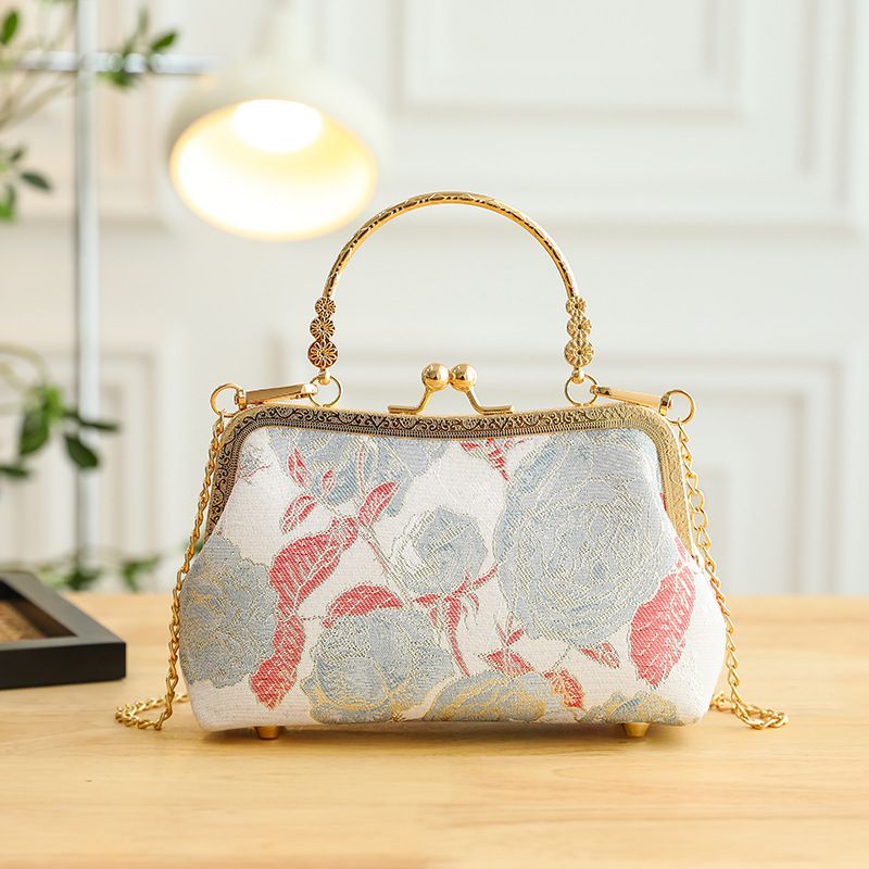 Borsa a tracolla piccola mini in stile cinese cheongsam da cena, borsa squisita di alta qualità_voghion.com