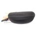 Large Pure Black Sunglasses Case Zipper EV Box Anti Pressure Anti Fall And Anti Wear Glasses Case With Hook Can Be Customized_voghion.com