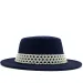 Cappelli Fedora Jazz in feltro di lana a tesa larga da donna semplice da uomo Cappello formale da festa Panama Trilby in tinta unita stile retrò_voghion.com