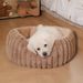 Thickened And Elevated High-Quality Rabbit Fur Four Seasons Non-Slip Cat Nest Deep Sleep Large Pet Bed Dog House_voghion.com