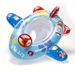 Anello da nuoto gonfiabile per aeroplano di dinosauro per bambini, galleggiante per sedile dei cartoni animati, galleggiante per piscina in PVC resistente per bambini e bambine, forniture per piscina estiva_voghion.com