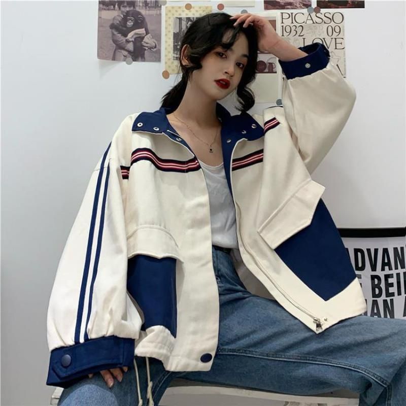 Deeptown American Vintage Jas Koreaanse Kleding Vrouwen Oversize Safari Stijl Jassen Koppel Casual All-match Outwear_voghion.com