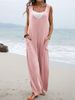 2024 quality new autumn and winter style temperament sleeveless women's jumpsuit_voghion.com
