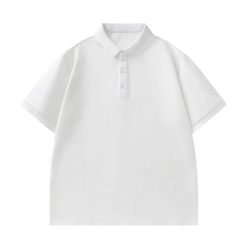 Herrenbekleidung Übergröße Baumwolle Stretch Herren Kurzarm Sommer Business Casual Locker Hautfreundlich Atmungsaktiv Poloshirt_voghion.com