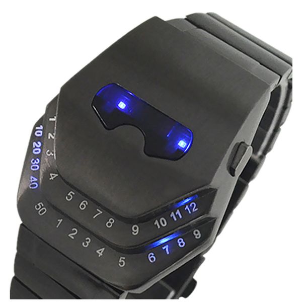 Modny zegarek Cobra Osobowość Obcy Elektroniczny zegarek Luminous Alloy Wrist Watch_voghion.com