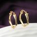 Earrings Simple Irregular Curve Ear Clip Light Luxury High End Ear Ring Polygon Earring Earrings_voghion.com