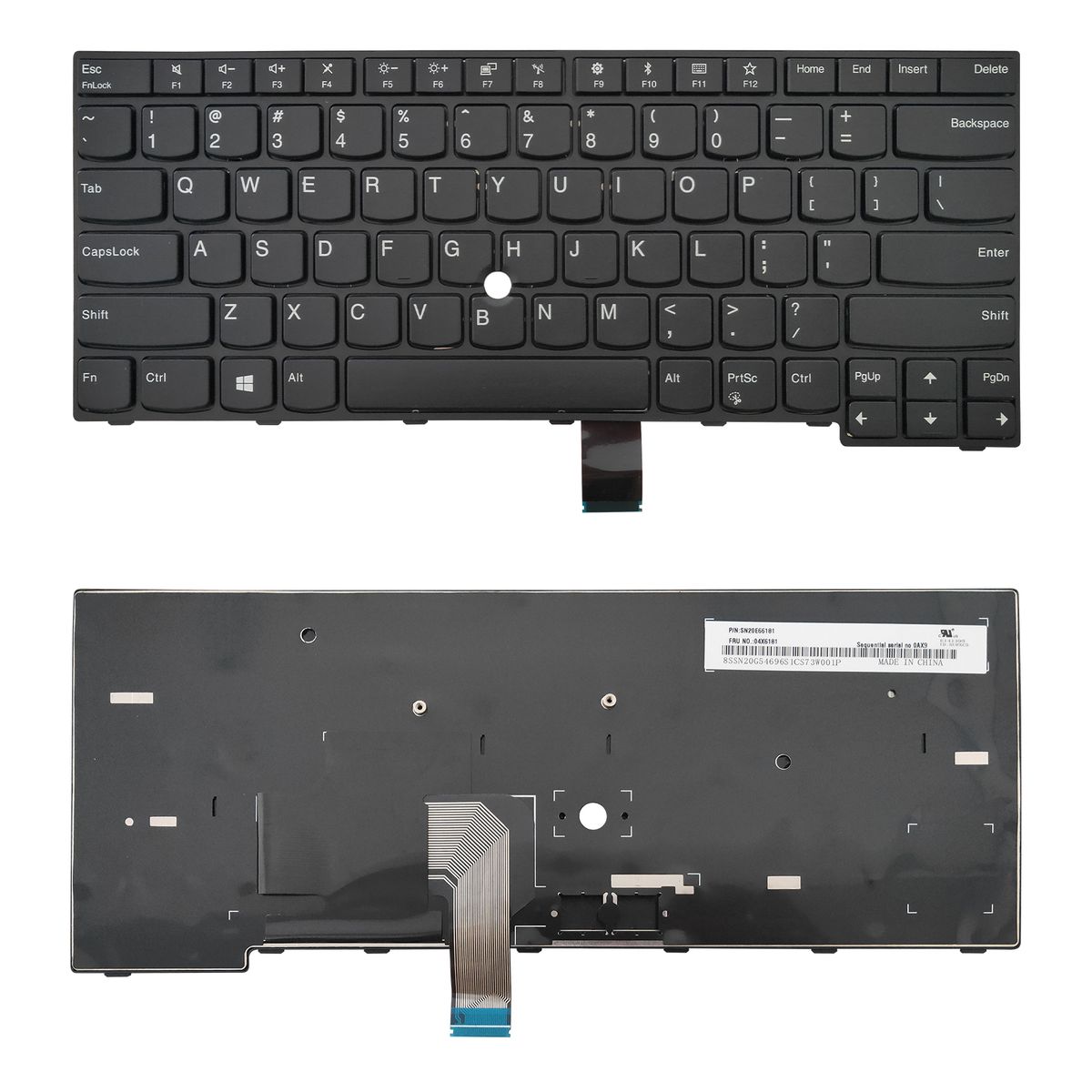 Gilt für ThinkPad Lenovo E450 E460 E450c E455 E465 W450 E470 E475 Tastatur_voghion.com