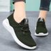 Damen Große Damenschuhe Damen Freizeitschuhe Atmungsaktive Fly-woven Einzelschuhe Sneakers Damen_voghion.com