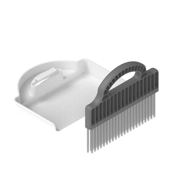 Semi-Enclosed Simple Open Litter Box Thickened Elevated Large Space Anti-Splash Easy-to-Clean Cat Toilet_voghion.com