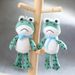 Adorable Plush Longlegged Frog Toy Keychain Soft And Cuddly Accessory Animal_voghion.com