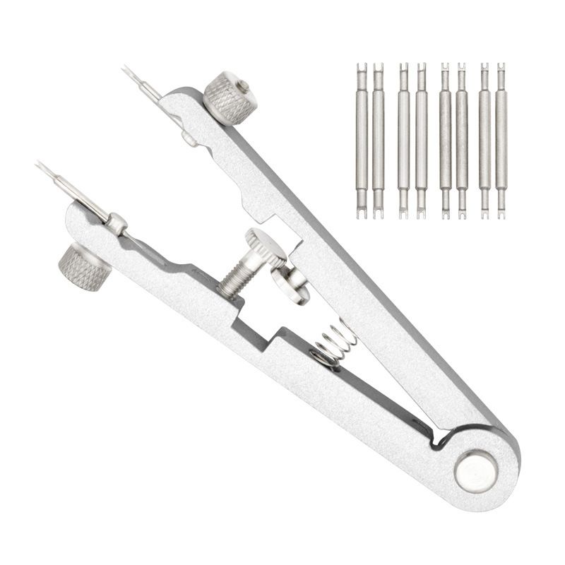 Örtång för borttagning av metallarmband Vrid skruven för att justera öppningsstorleken Verktyg för borttagning av stålarmband av örontyp_voghion.com
