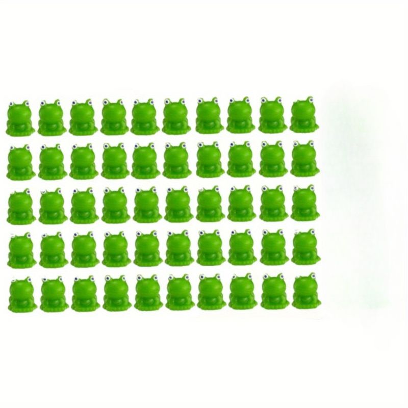 Mini Resin Frogs Green Miniature Tiny Figurines Tiny Frogs， For Fairy Garden Moss Landscape，and Pond Decorations DIY Craft Accessories Home Ornament_voghion.com