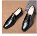 Elegante Herren-Freizeitschuhe mit dreidimensionalem Krokodilfuß-Muster, elegante Bankett-Schuhe aus Leder mit spitzer Zehenpartie_voghion.com