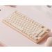 Ultra-Quiet Gaming Keyboard Wired Membrane Mechanical Feel E-Sports For Girls Office Computer Laptop Typing Dedicated_voghion.com