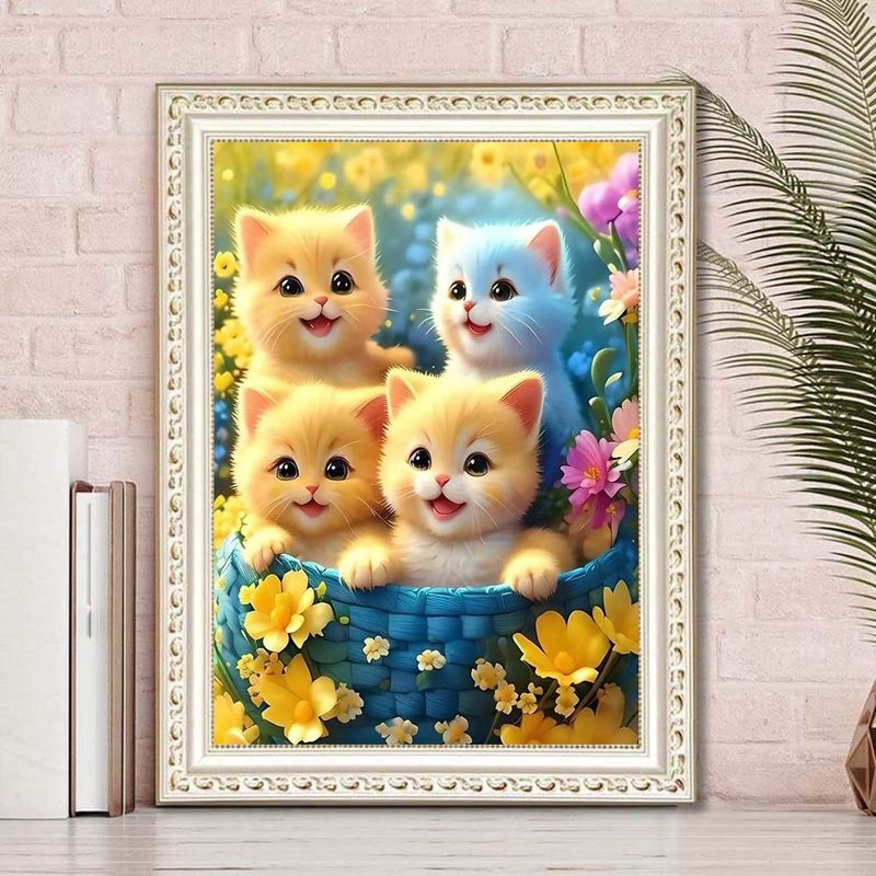 DIY Diamond Painting, 30 * 40CM (free High-end Gold-plated Pattern Photo Frame)_voghion.com