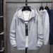 Herenjas lente en herfst trendy losse casual veelzijdige herfst- en winterjas met capuchon voor heren_voghion.com