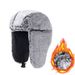 Trapper Hats Warm hat for men outdoor windproof thunder front hat for women winter padded warm pilot riding hat_voghion.com