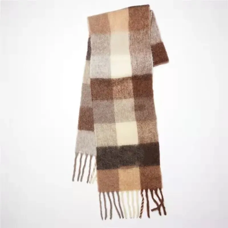 ontwerper kasjmier sjaal Winter dames en heren lange Sjaal kwaliteit Hoofdband mode klassiek bedrukte Check Grote Plaid Sjaals Nieuwe accessoires_voghion.com