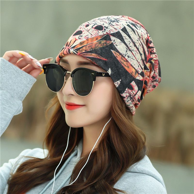 Hats women in spring and summer, breathable chemotherapy for women, thin bald sleeping versatile headscarves,_voghion.com