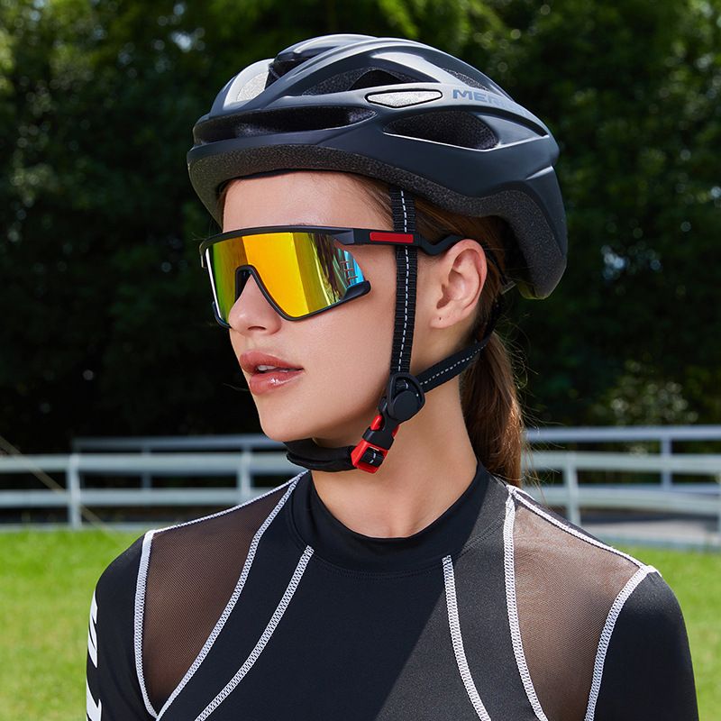 2024 Cycling Large Frame One-piece For Men High-end Outdoor Sports Running Windproof Sandproof Bicycle Sunglasses_voghion.com
