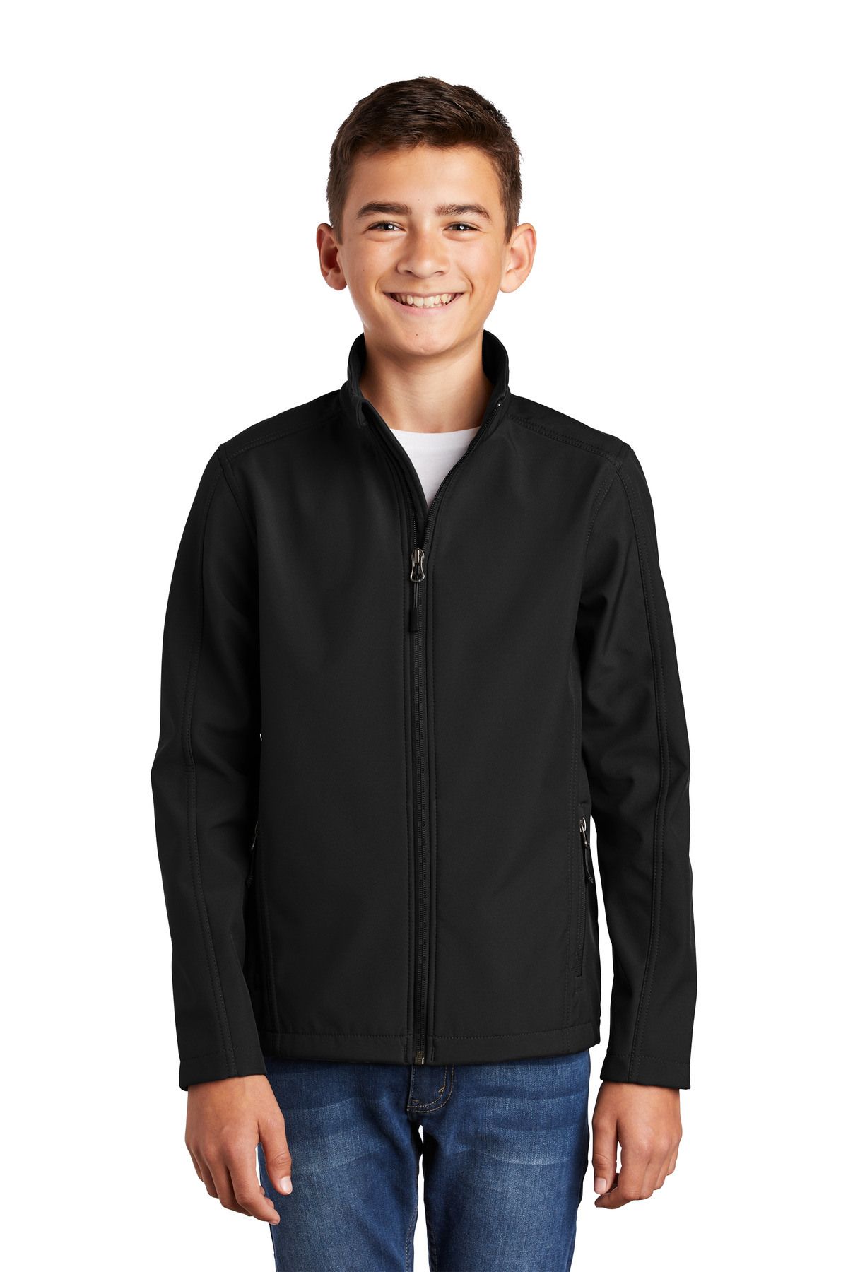 Port Authority Youth Core Soft Shell Jacket Y317_voghion.com