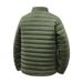 Chaqueta acolchada de invierno para hombre: abrigo ligero de poliéster con cuello alto y diseño cortavientos._voghion.com