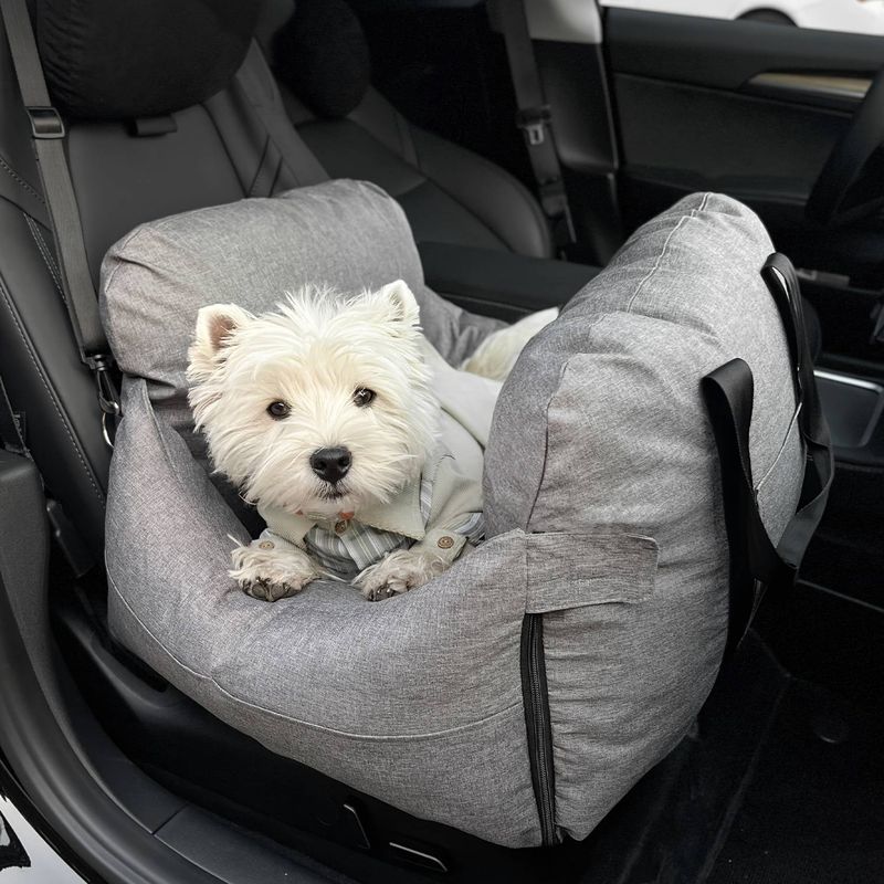 Car Pet Shelter, Rear-seat Dedicated Seats, Waterproof And Stain-resistant Fabric, Dog Cart Mats_voghion.com