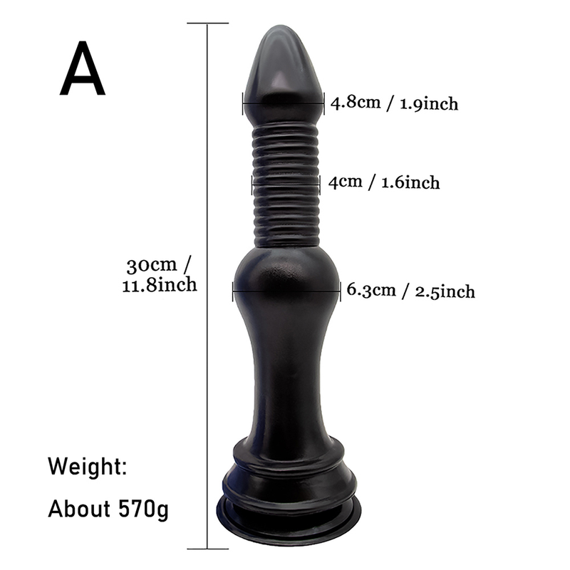Styles Oversize Multiple Anal Plug Dildo Stimulate Anus  Long Butt Plug Masturbator Soft  Anal Dilat_voghion.com