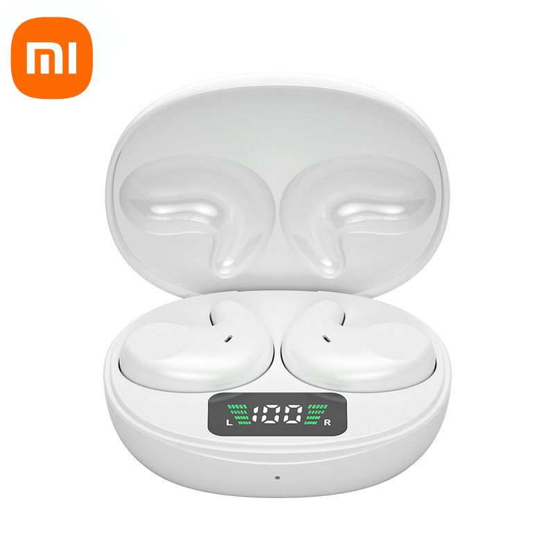 M52 TWS Auricolare Bluetooth wireless sonno laterale Auricolare non pressante HIFI qualità del suono senza perdita di qualità Auricolare per iPhone Xiaomi Auricolari_voghion.com