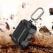 TPU Case ForMomentum True Wireless 3 Earbuds Cover With Secure Lock Clip With Carabiner Anti-scratch Shell Earphone Case_voghion.com