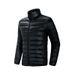 Men's Lightweight Stand Collar Down Jacket - 550fp White Duck Feather, Slim Fit Short Coat For Sports & Casual, Black/Navy/Red/Blue/Gray, M-6xl_voghion.com