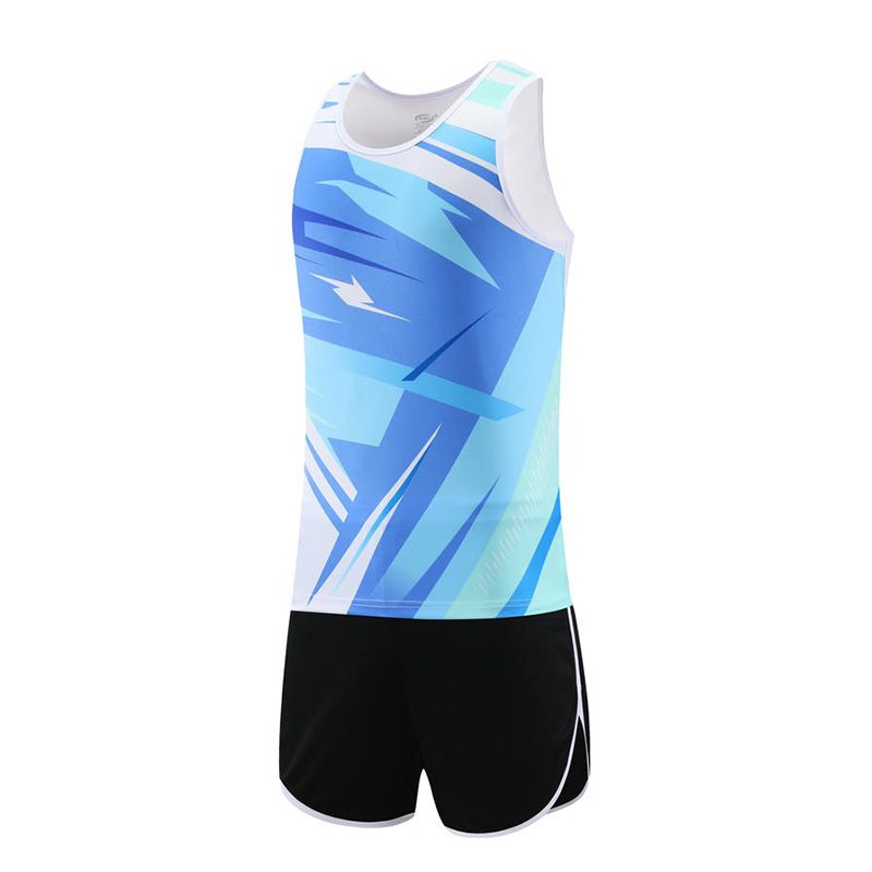 Aşırı yaz antrenman sporları, çabuk kuruyan yelek şort, yarışma sporları atletizm takımı, erkek ve kadın_voghion.com
