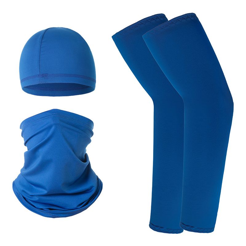 Set di maschere sportive all'aperto con protezione solare traspirante in seta di ghiaccio, foulard magico, asciugatura rapida, leggero, per ciclismo_voghion.com