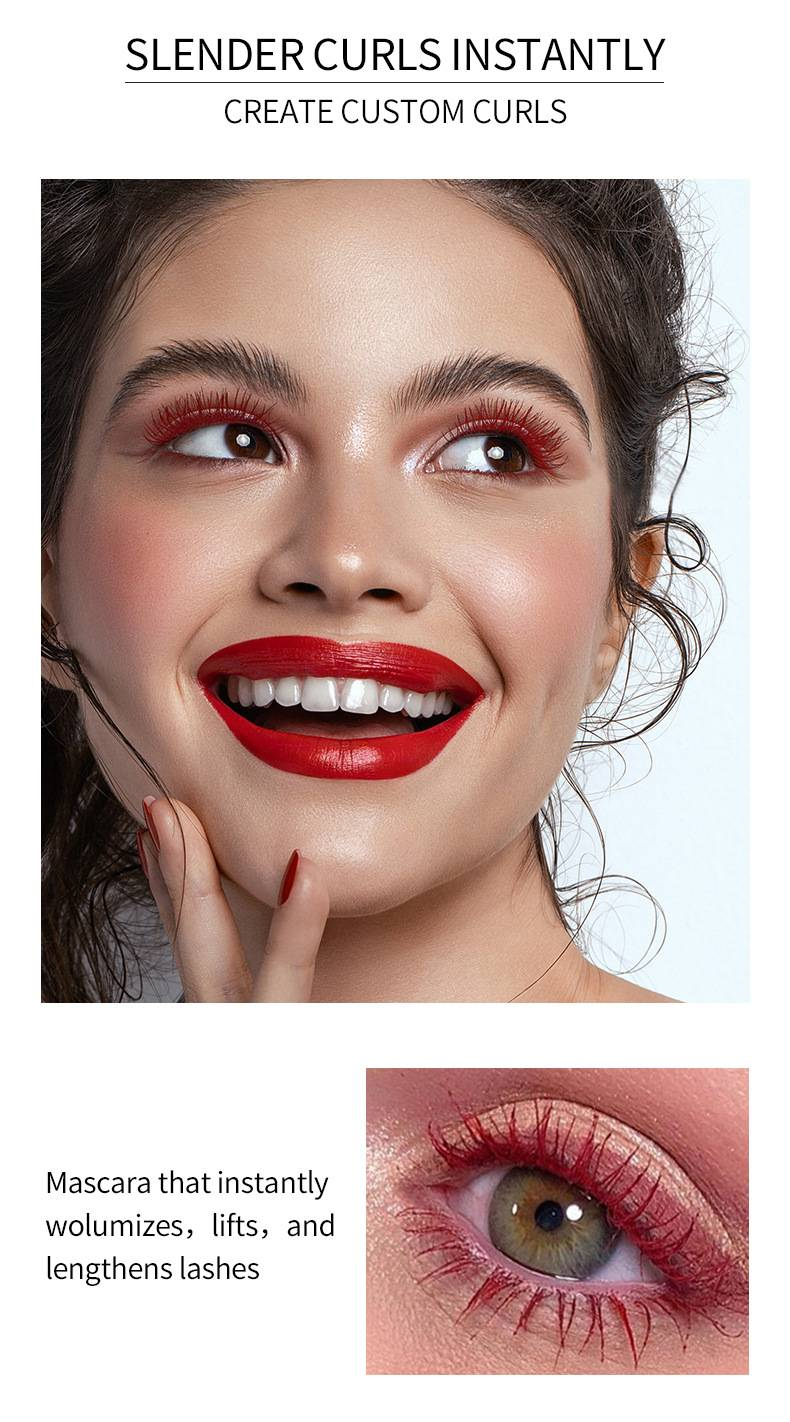 Color Mascara Volumizing Volumizing LengthEning Volumizing Waterproof Mascara 5 Colors_voghion.com